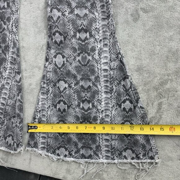 We The Free Snake Print Flare Jeans - Picture 5 of 15